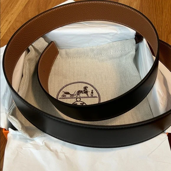 Hermes Black and Brown Belt - Picture 4 of 8